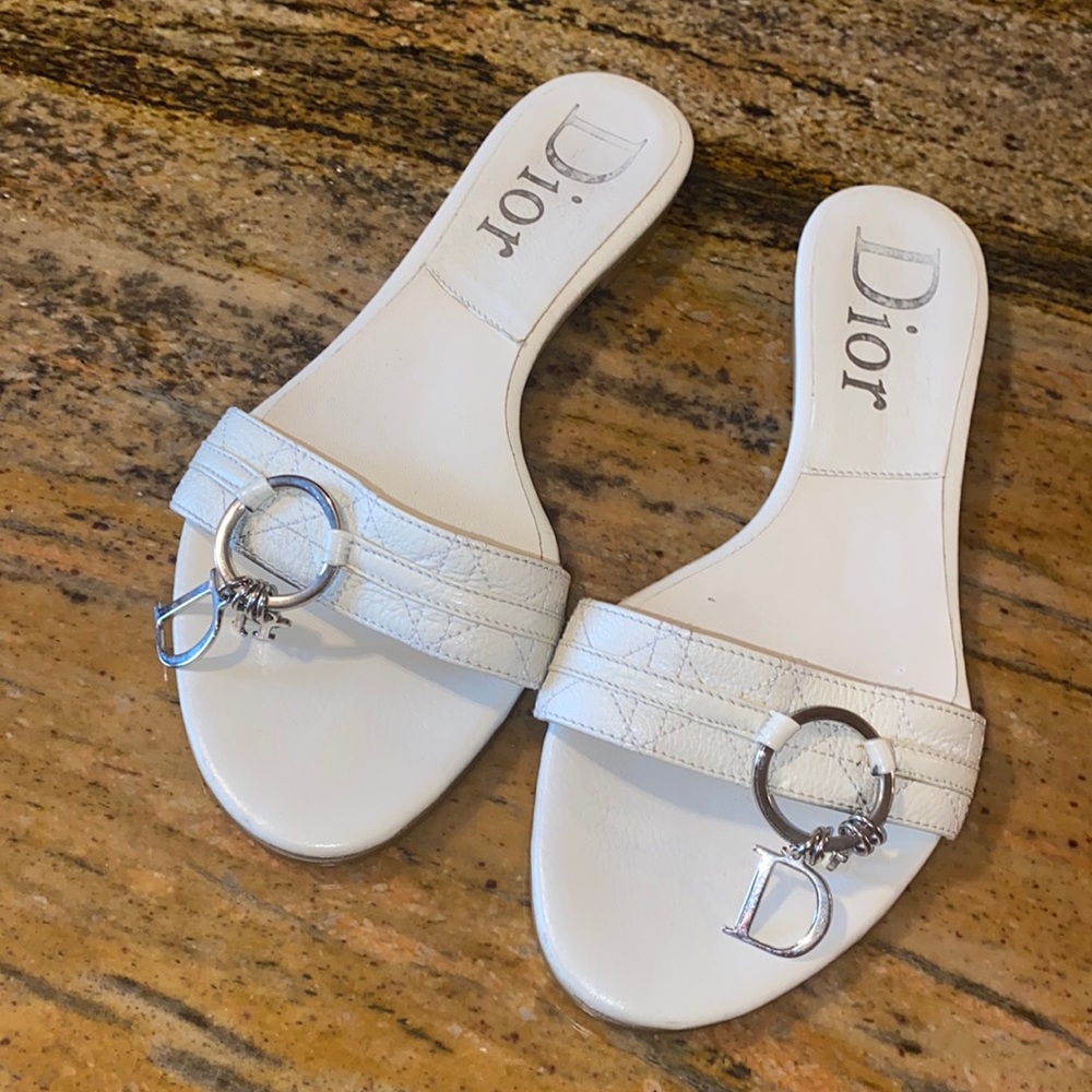 Christian Dior slides/sandals